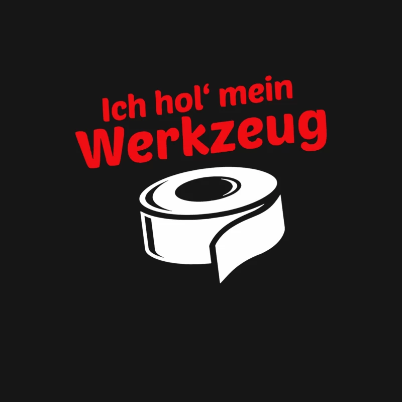 Ich hol_ mein Werkzeug Male Long Sleeve T-Shirt