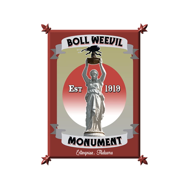 Boll Weevil Monument Tapestry