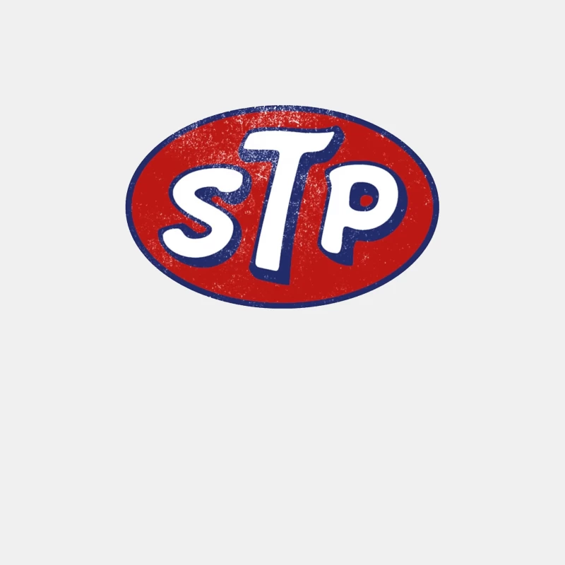Vintage STP Motor Oil Logo Brand Male Tank Top