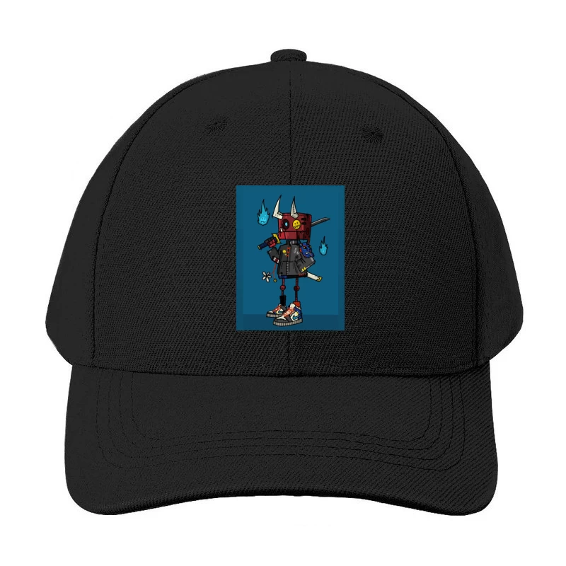 Stylish Robo Samurai Baseball Cap