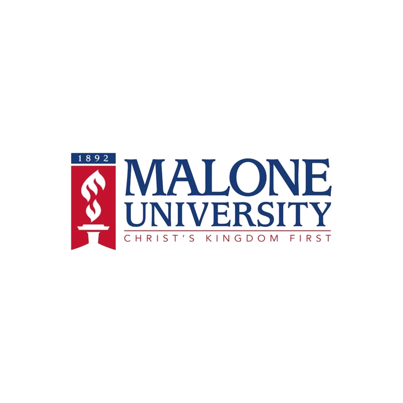 Malone University Official Logo - Christian Higher Education Since 1892 Travel Mug