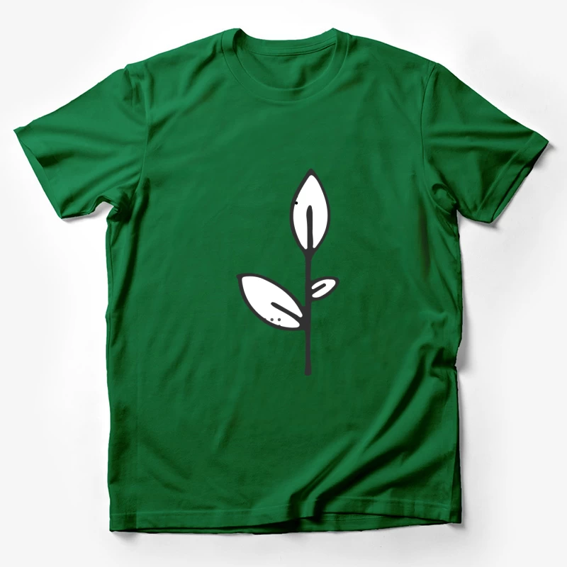 Illustration de plante minimaliste Homme T-Shirt