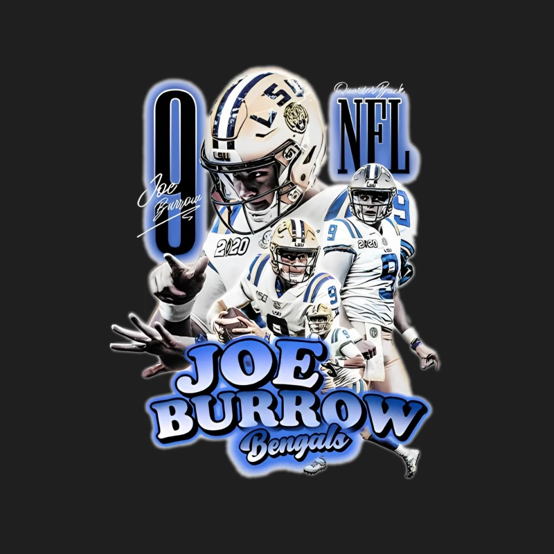 Joe Burrow NFL Bengals Collage Herren Tanktops