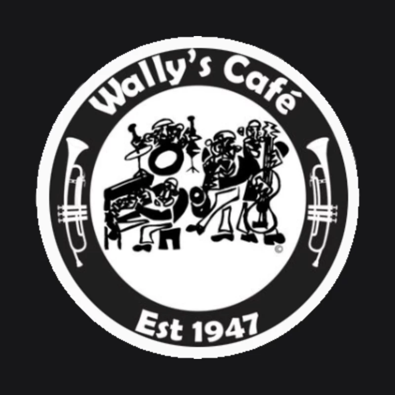 Wally's Spot Supper Club 5 Male Pullover Hoodie