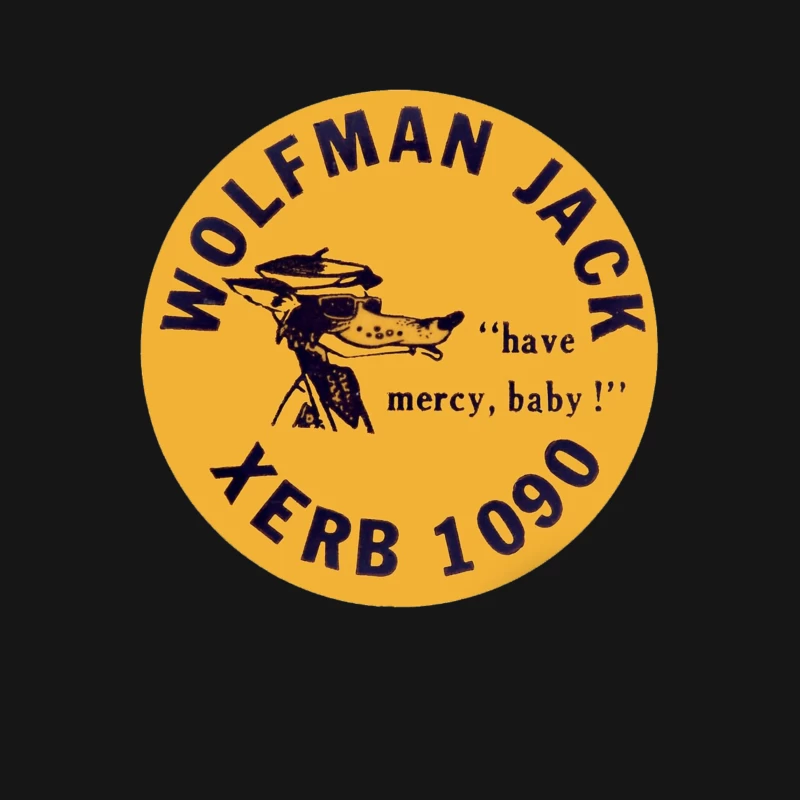 XERB Radio Wolfman Jack Male T-Shirt