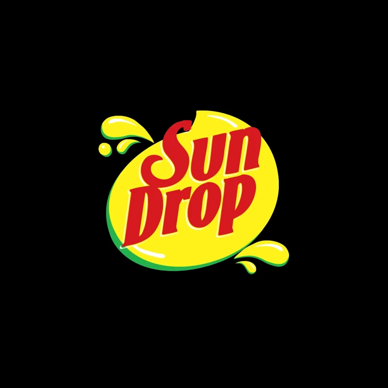 Sun Drop Soda Brand Vintage Logo Design Travel Mug