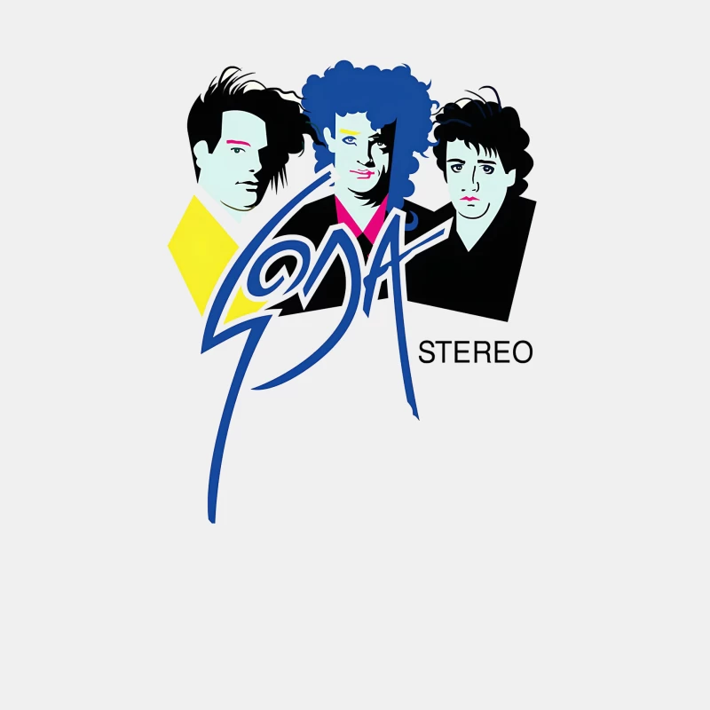 Soda Stereo 2 Male Tank Top