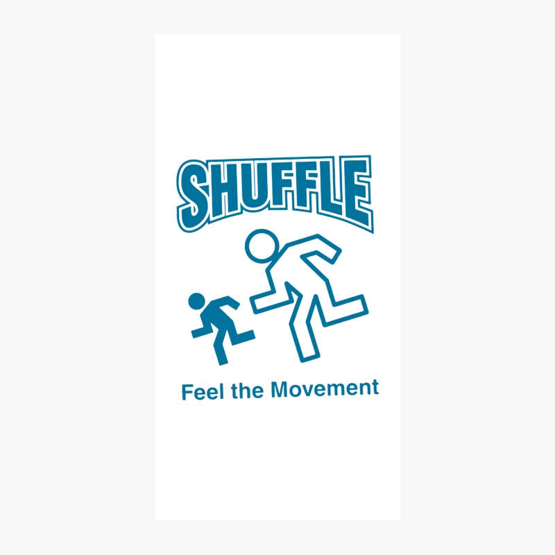 Shuffle Feel the Movement iPhone Case