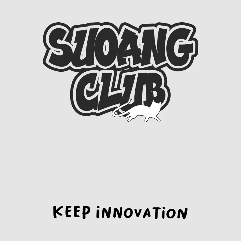 Retro-Design: Streetwear-Katze im Swag-Club Herren Pullover Hoodie