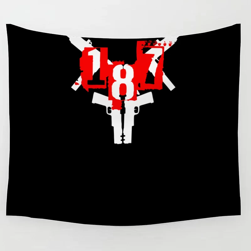 178 pistol Tapestry