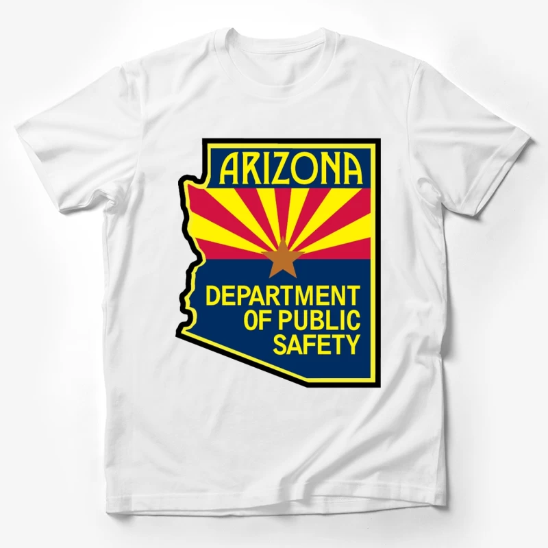 Arizona Department of Public Safety Official Logo Male T-Shirt