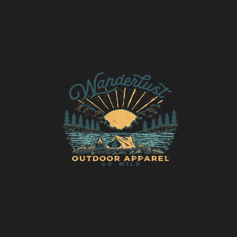 Wanderlust Outdoor-Bekleidung: Gehe Wild Herren Tanktops