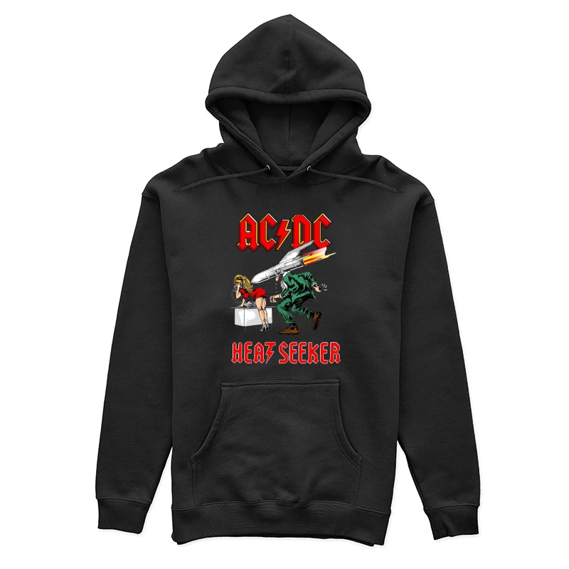 Retro Rock - AC/DC HEATSEEKER Female Pullover Hoodie