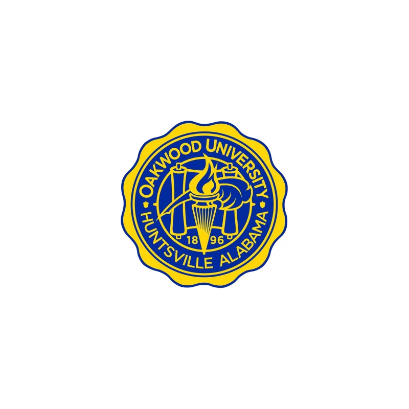 Official Seal of Oakwood University in Huntsville, Alabama Desk Mat