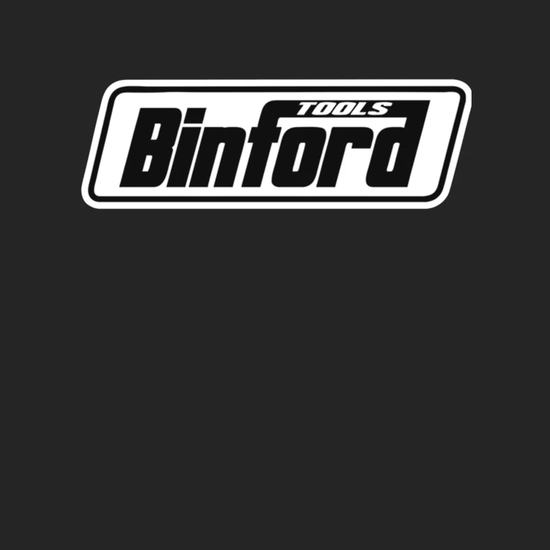 Binford Tools Black and White Company Logo Female Pullover Sweatshirt