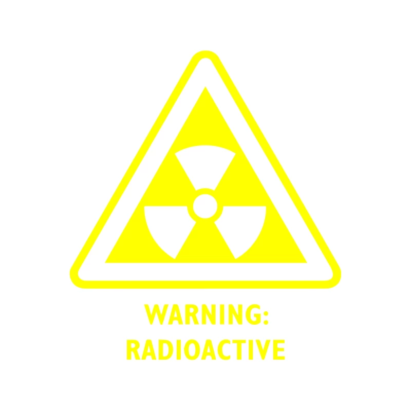Radioactive Laboratory Hazard Warning Symbol Tapestry