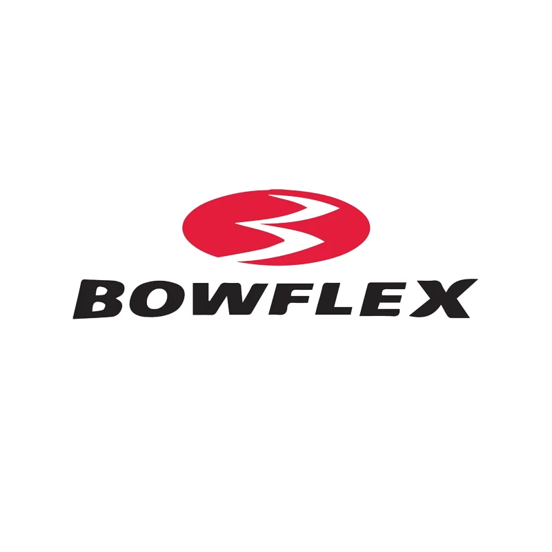 Bowflex Fitness Equipment Company Logo Throw Pillow