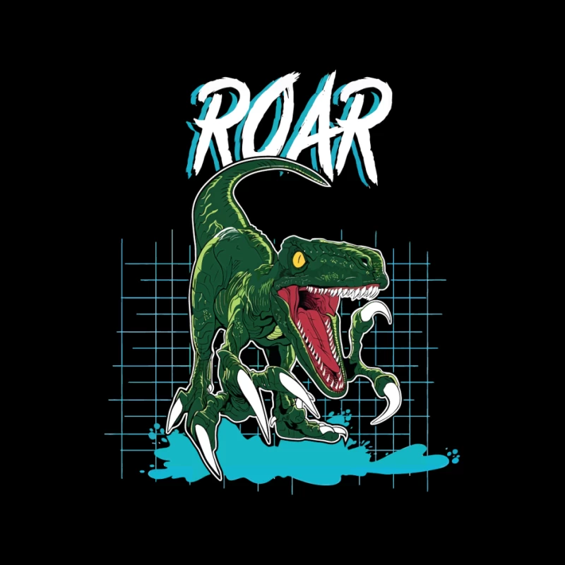 Velociraptor Roar: Neo-Retro Power Pin