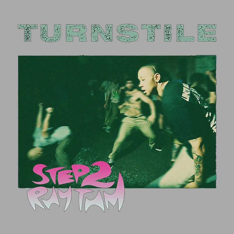 Turnstile - Step 2 Rhythm Album Cover Female Pullover Hoodie