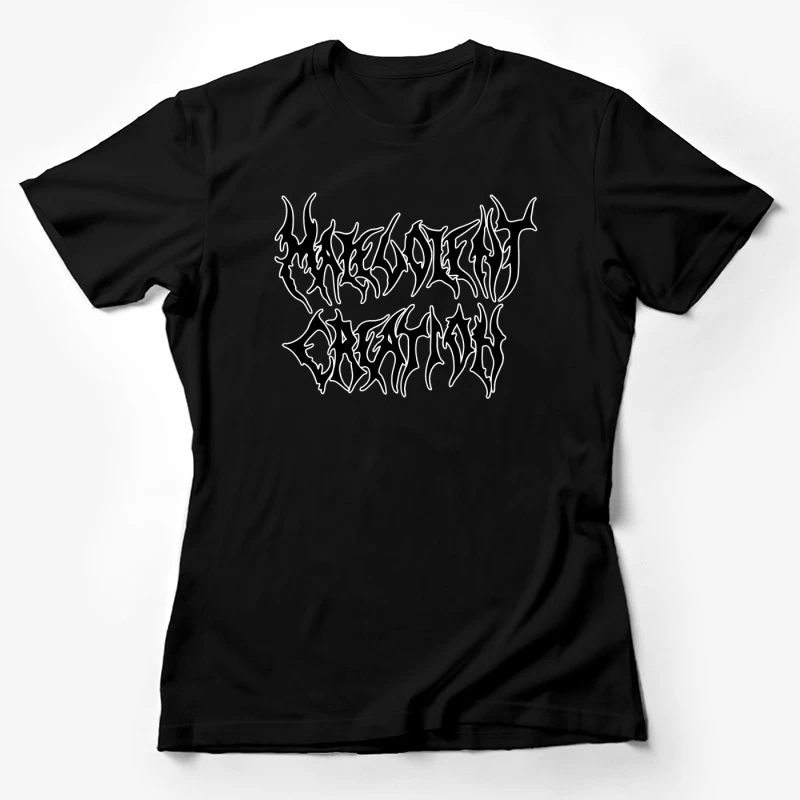 Malevolent Creation Logo Female T-Shirt