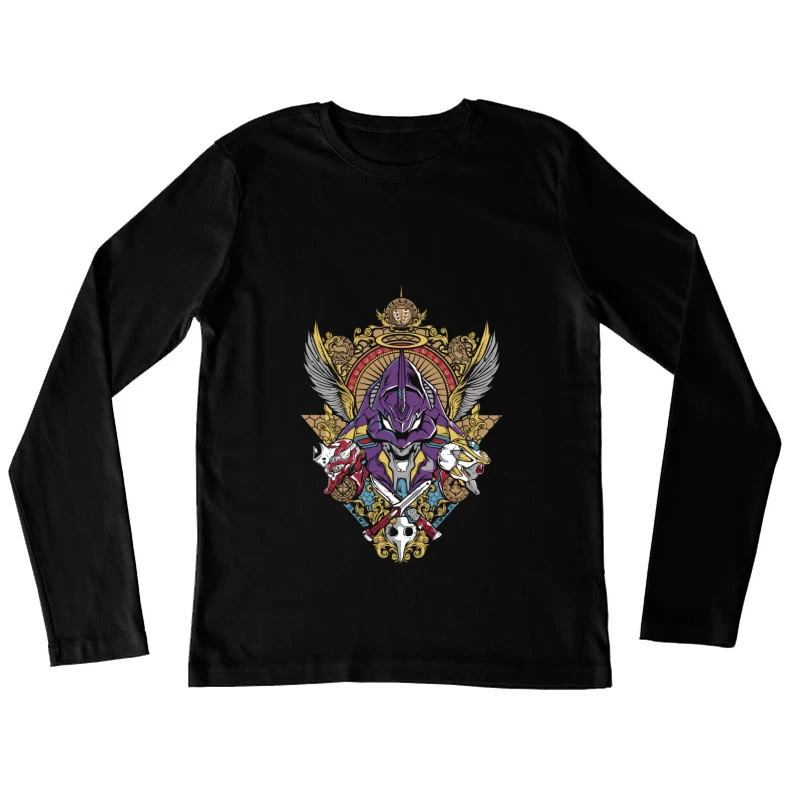 Fantasy Anime Character Illustration Female Long Sleeve T-Shirt