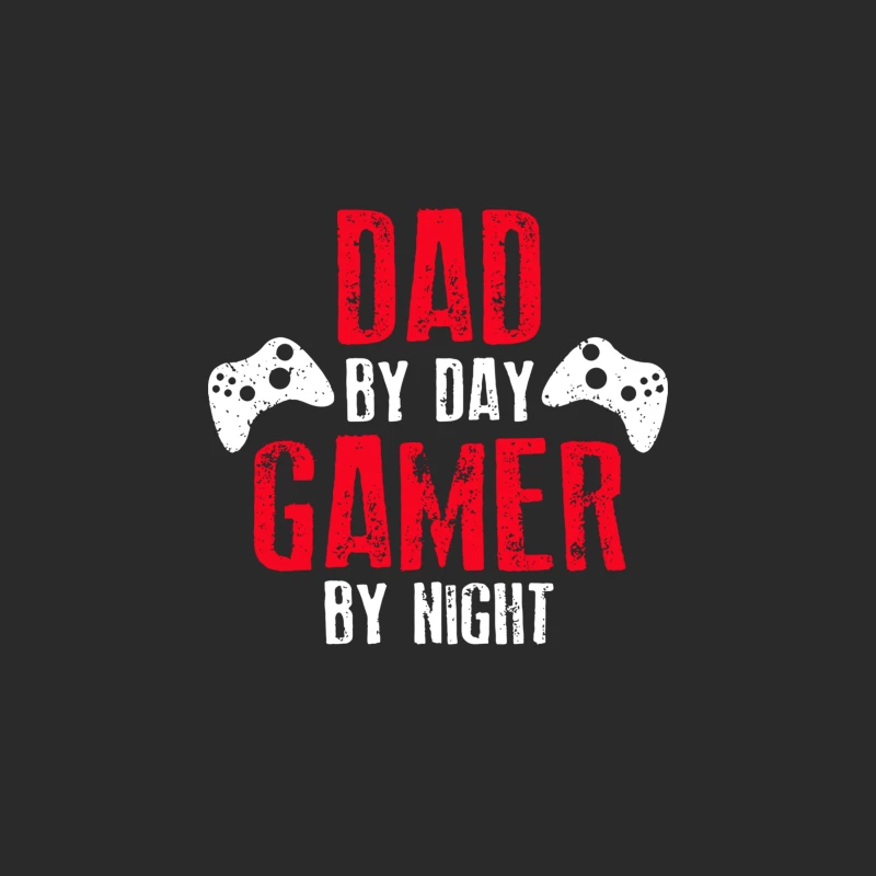 Dad By Day Gamer By Night Gaming Baseball Cap