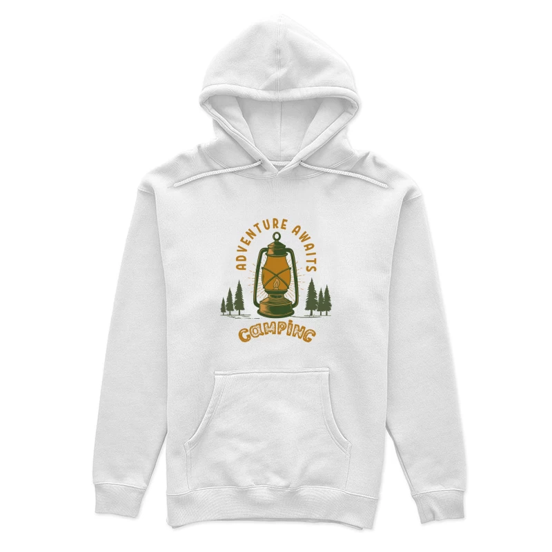 Campingabenteuer mit Laternenlicht Damen Pullover Hoodie