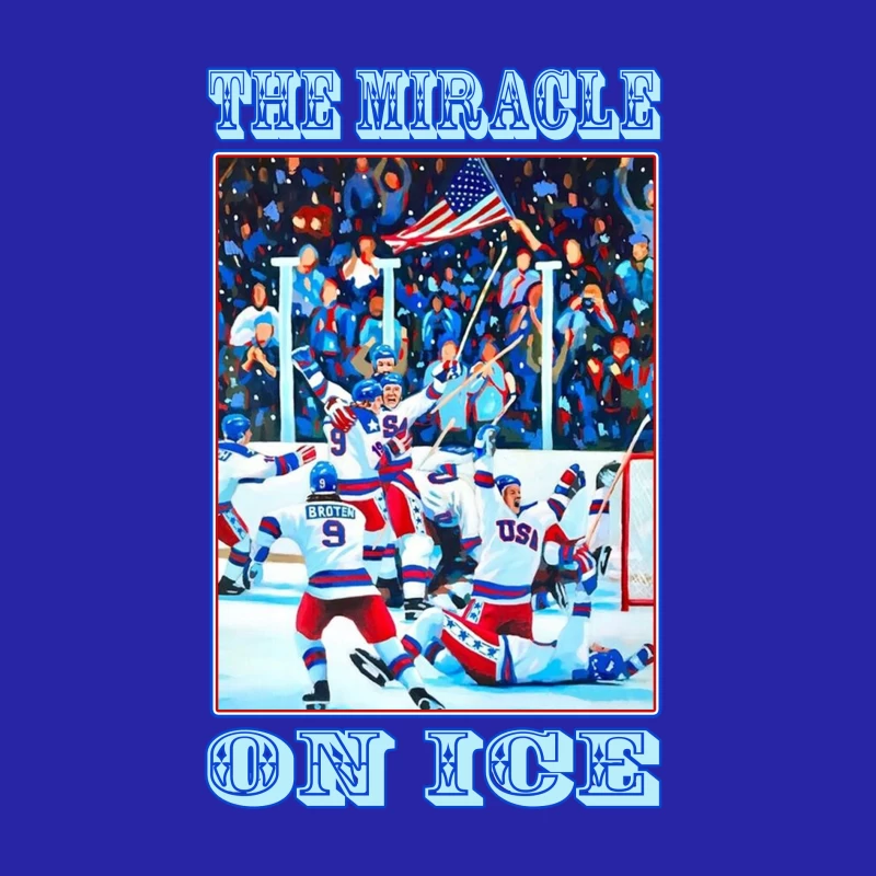 Team USA 1980 - THE MIRACLE ON ICE Male Tank Top