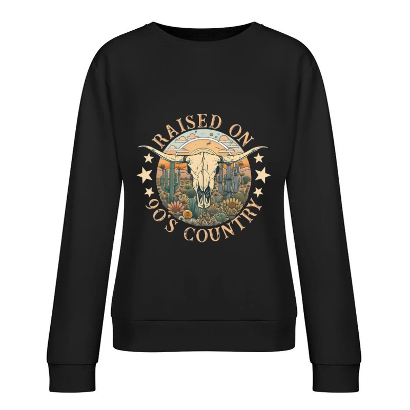Cresciuto negli anni '90 con la country Felpa pullover Donna