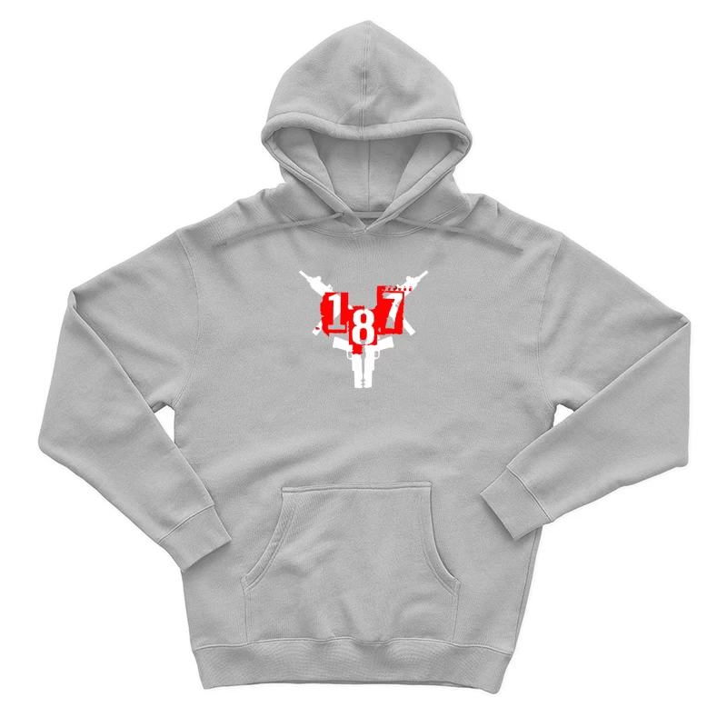 178 pistol Male Pullover Hoodie