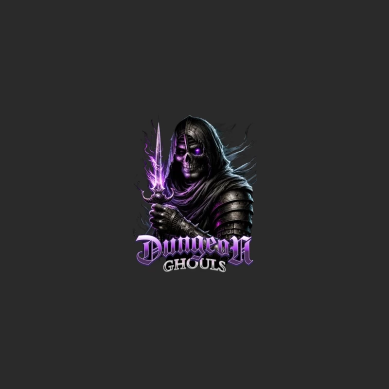 Ethereal Dark Knight with Purple Magic - Dungeon Ghouls Baseball Cap