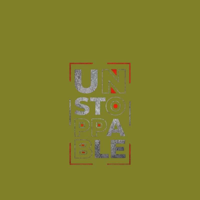 Unstoppable Motivational Design Pin