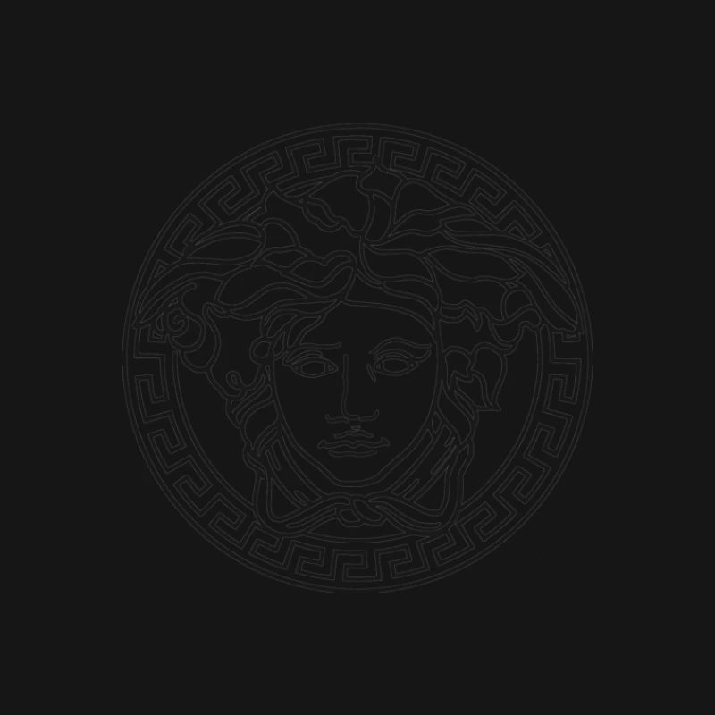 Medusa Kopf Design Herren T-Shirt
