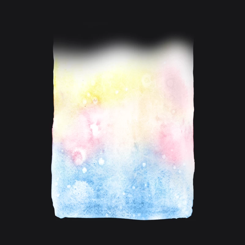 Aquarelle pastel Homme Sweat à capuche