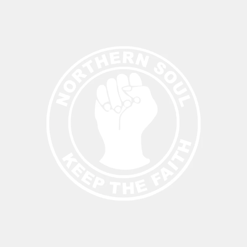 Northern Soul Keep The Faith Long Male Tank Top