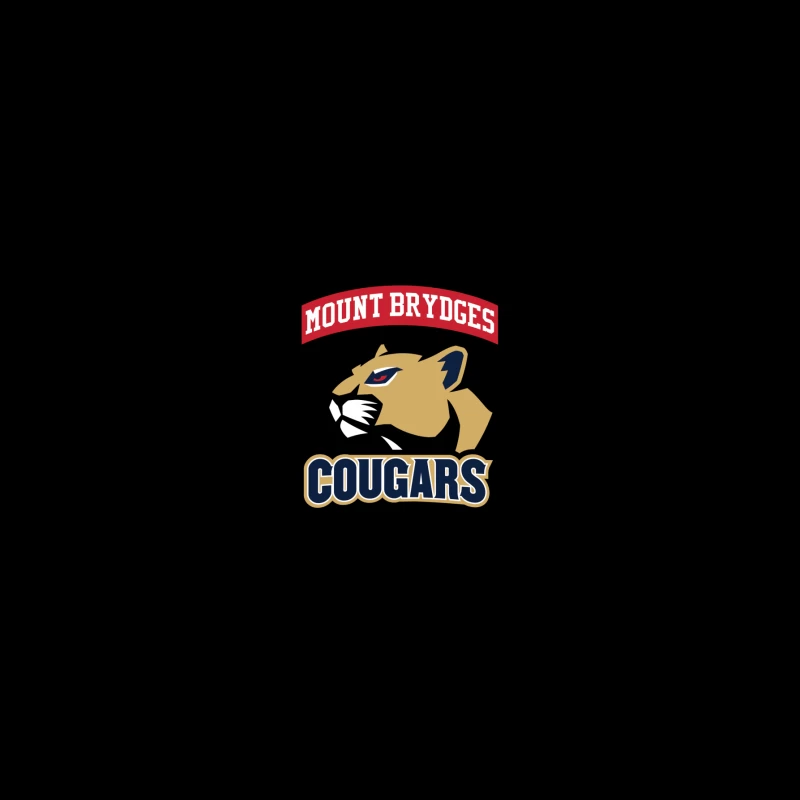 Mount Brydges Cougars Team Logo Travel Mug