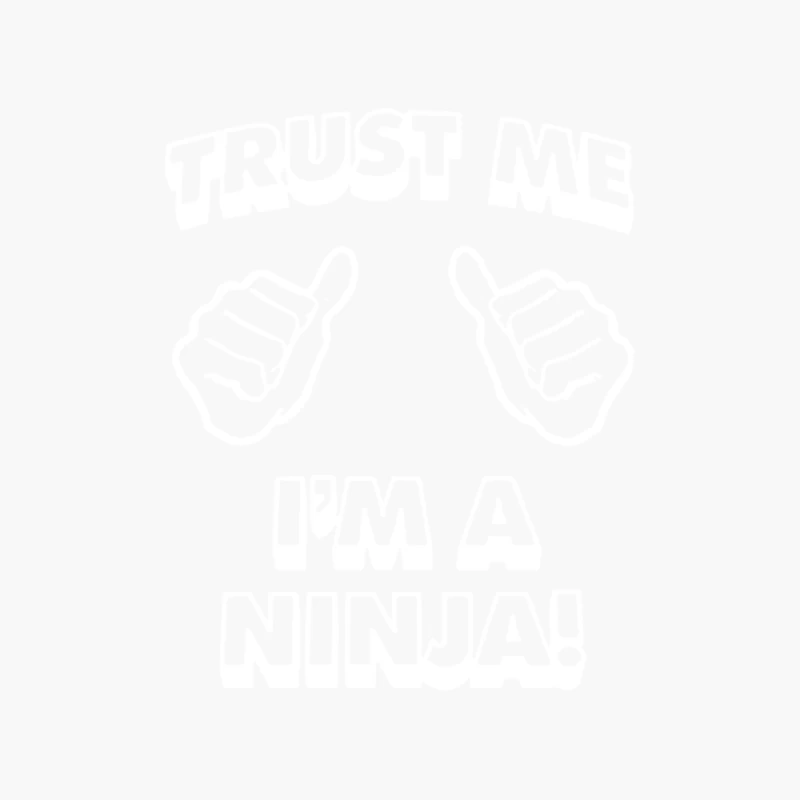 Trust Me I_m A Ninja Cotton Tote Bag