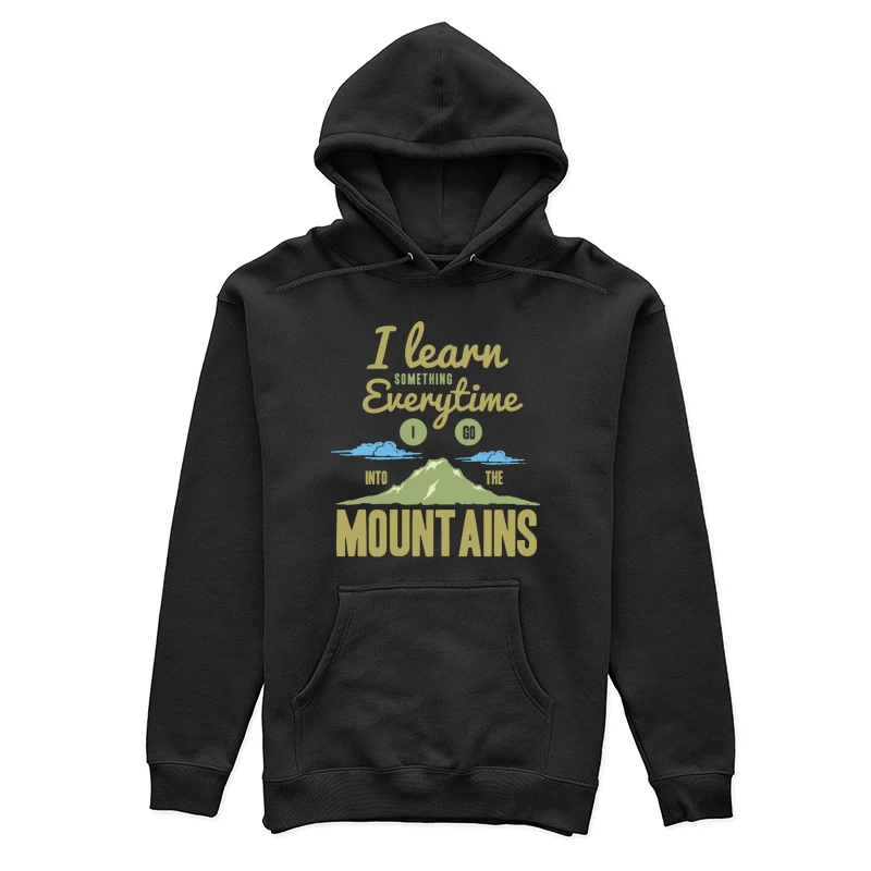 Apprendre dans les montagnes Femme Sweat à capuche