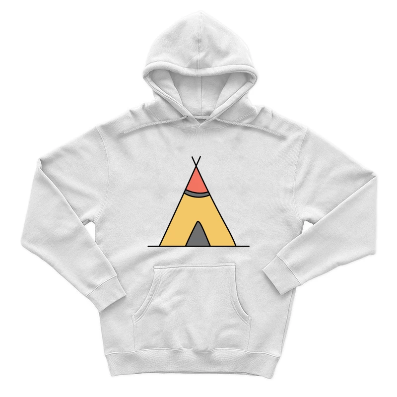 Tente traditionnelle colorée Homme Sweat à capuche