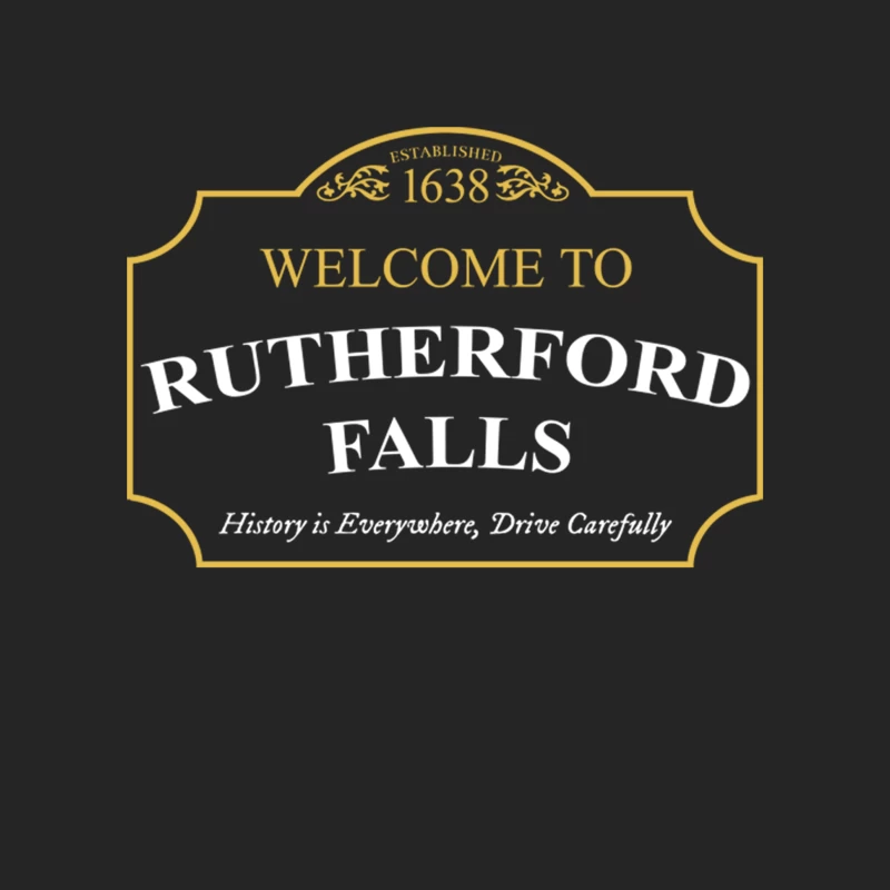 Welcome to Rutherford Falls Female Pullover Sweatshirt