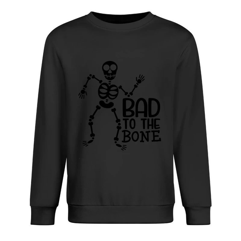 Squelette drôle avec phrase amusante Homme Sweat-shirt à enfiler