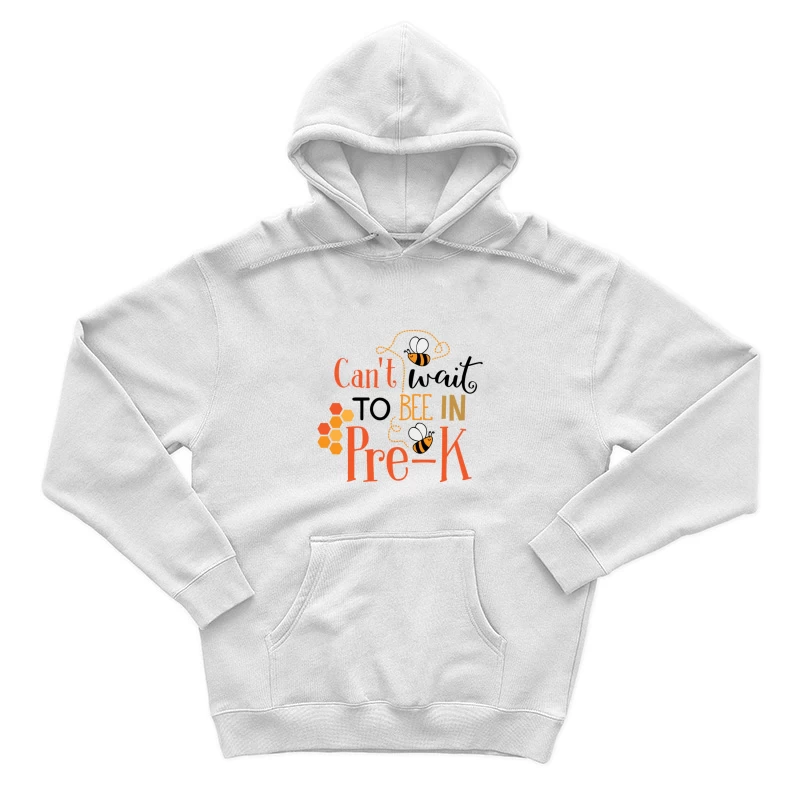Design pré-K avec abeilles et nid d'abeilles Homme Sweat à capuche