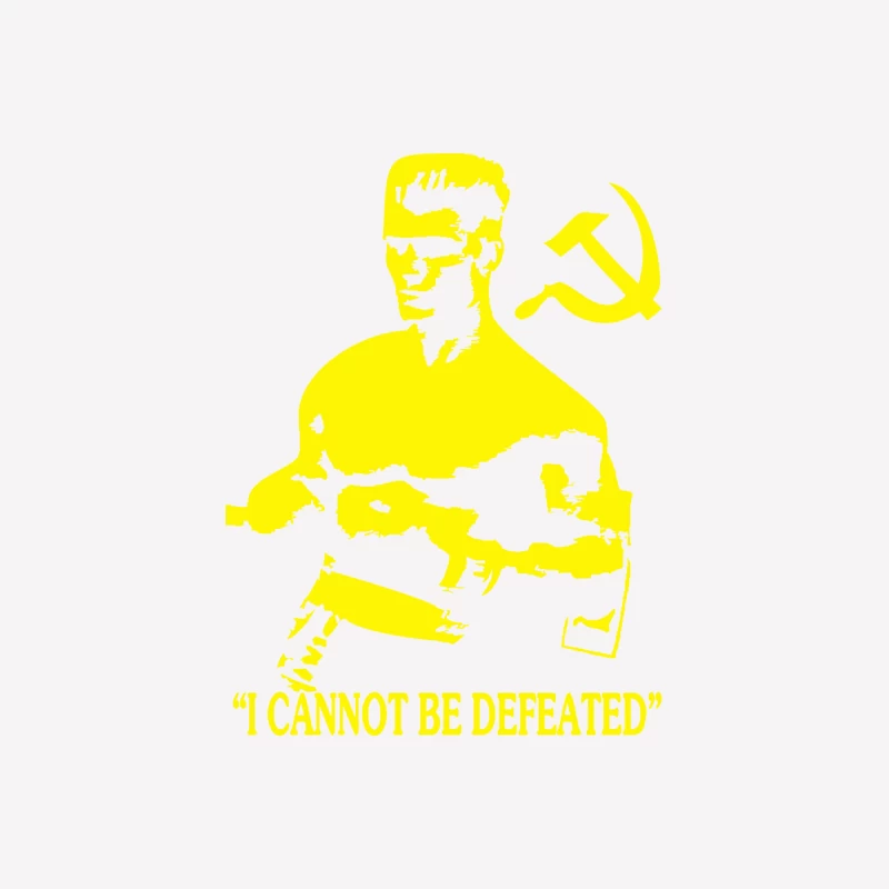 Rocky 4 Ivan Drago Homage (2) Male T-Shirt