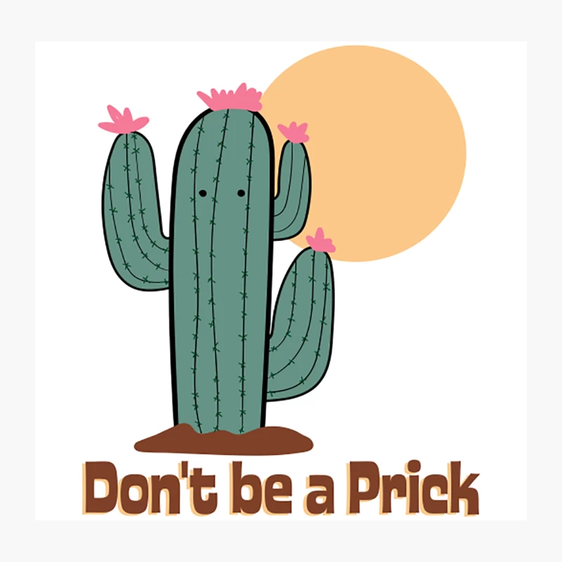 Don_t be a Prick Throw Pillow