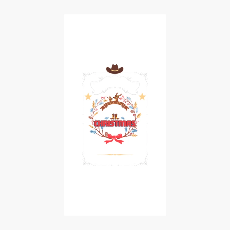 Cowboys Christmas Ball iPhone Case