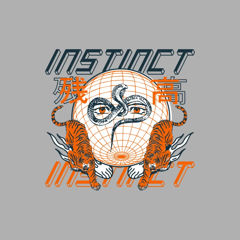 Instinkt und Stärke Design Herren Tanktops