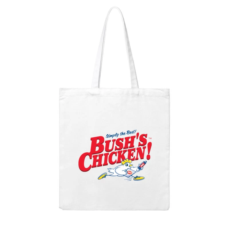Bush Chicken Cotton Tote Bag