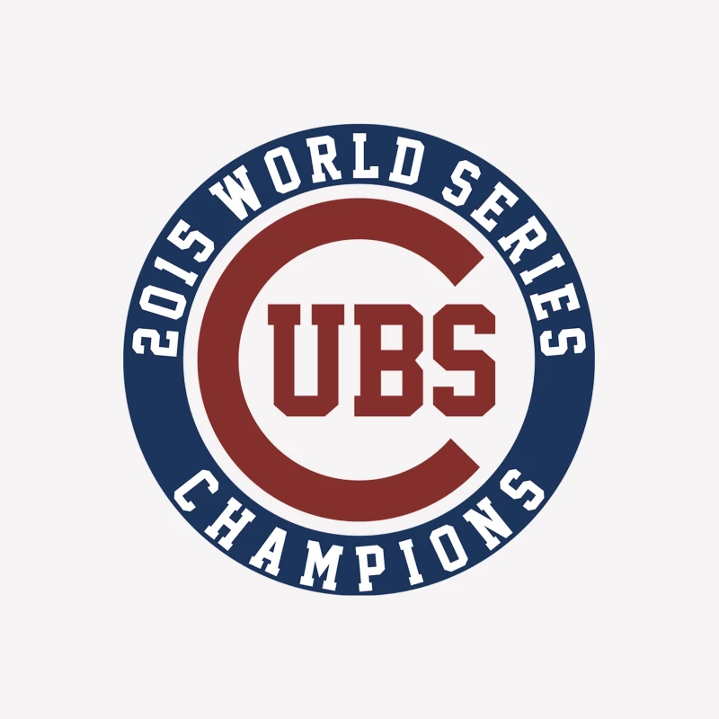 Chicago Cubs 2015 World Series Male T-Shirt