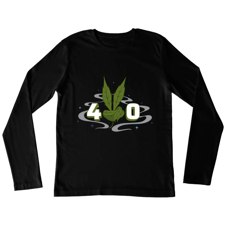 Cannabis Celebration: 420 Female Long Sleeve T-Shirt