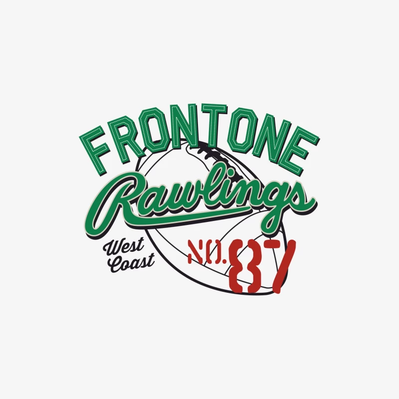 Frontone Rawlings Football Design Herren Pullover Sweatshirt